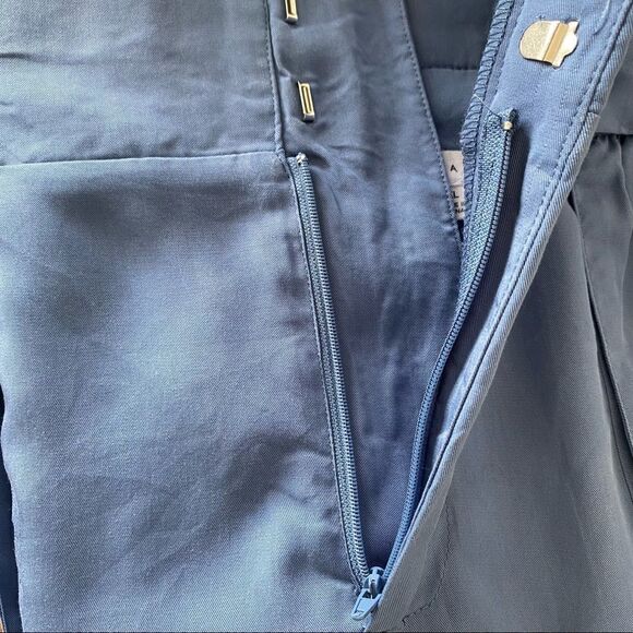 Socialite-blue Paperbag High Rise Shorts - Picture 10 of 12